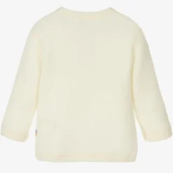 Joha Tops*Ivory Thermal Wool Cardigan