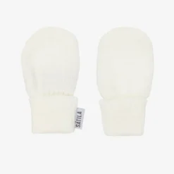 Sätila of Sweden Gloves & Mittens|Gloves & Mittens*Ivory Trixie Knitted Baby Mittens