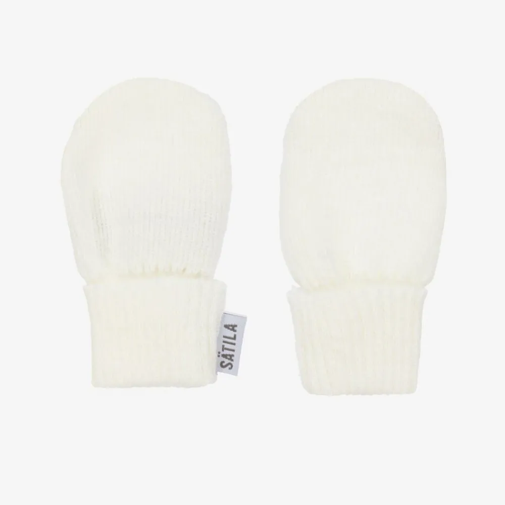 Sätila of Sweden Gloves & Mittens|Gloves & Mittens*Ivory Trixie Knitted Baby Mittens