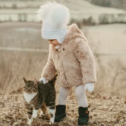 Sätila of Sweden Gloves & Mittens|Gloves & Mittens*Ivory Twiddle Knitted Baby Mittens