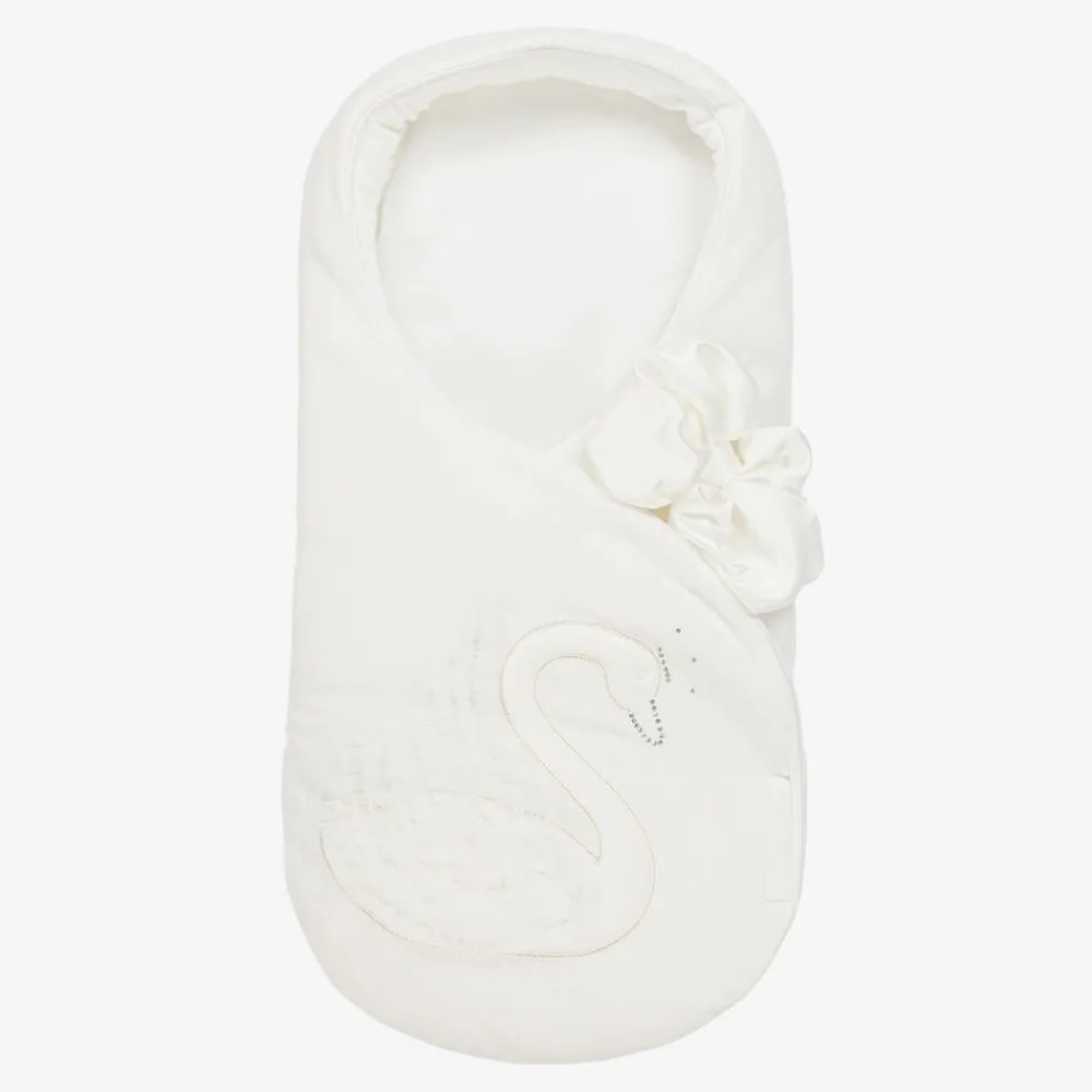 Sofija Nests*Ivory Velour Baby Nest (69cm)