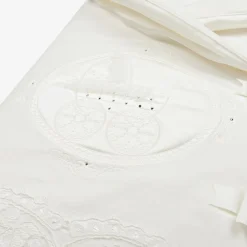 Sofija Nests*Ivory Velour Baby Nest (65cm)