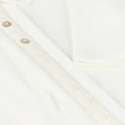 Paz Rodríguez Gifts|Babysuits*Ivory Velour Babysuit Set