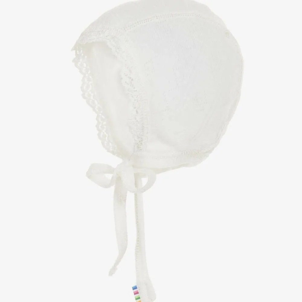 Joha Hats|Hats*Ivory Wool & Silk Bonnet