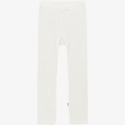 Joha Leggings*Ivory Wool & Silk Leggings