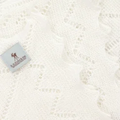 G.H.Hurt amp; Son Gifts*Ivory Wool Baby Shawl (130cm)