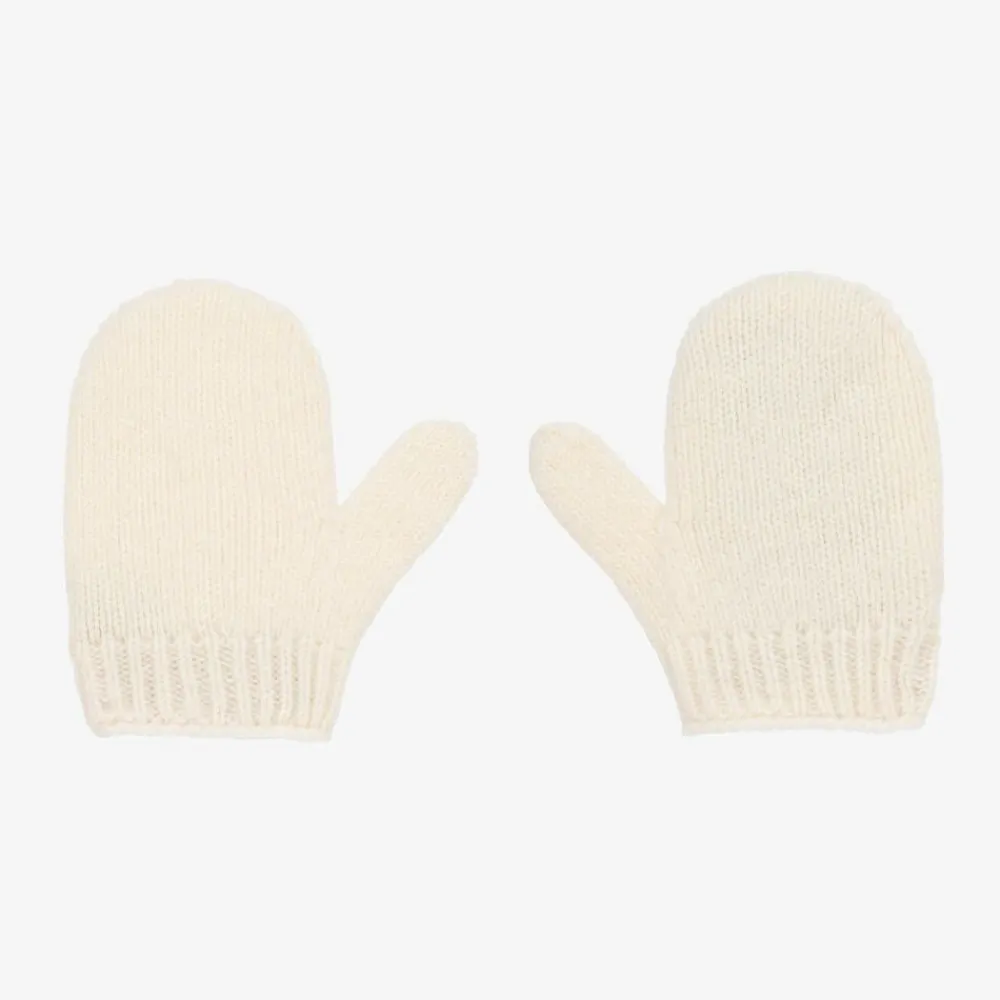 Gucci Gloves & Mittens|Gloves & Mittens*Ivory Wool GG Baby Mittens