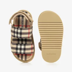 Burberry Sandals|Sandals*Junior Archive Beige Check Sandals