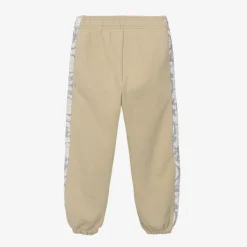 Versace Trousers*Junior Boys Beige Cotton Barocco Joggers