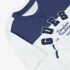 Guess Tops*Junior Boys White Cotton T-Shirt