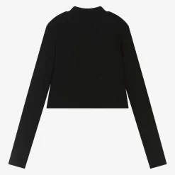 Guess Tops*Junior Girls Black Cotton Top