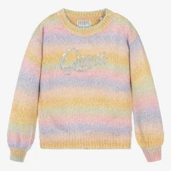 Guess Tops*Junior Girls Multicoloured Sweater