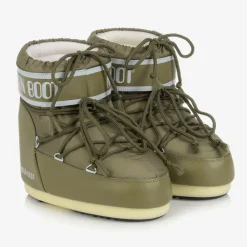 Moon Boot Snow Boots|Snow Boots*Khaki Green Icon Short Snow Boots