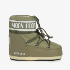 Moon Boot Snow Boots|Snow Boots*Khaki Green Icon Short Snow Boots
