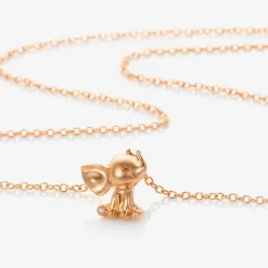 NOA Mini Jewellery|Jewellery*18kt Rose Gold Diamond Elephant Necklace (38cm)