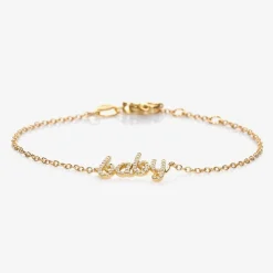 NOA Mini Jewellery|Jewellery*18kt Yellow Gold Diamond Baby Bracelet
