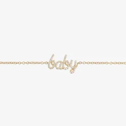NOA Mini Jewellery|Jewellery*18kt Yellow Gold Diamond Baby Bracelet