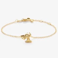 NOA Mini Jewellery|Jewellery*18kt Yellow Gold Diamond Elephant Bracelet