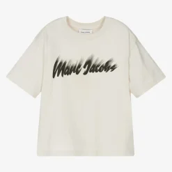 MARC JACOBS Tops|Tops*Light Beige Organic Cotton T-Shirt