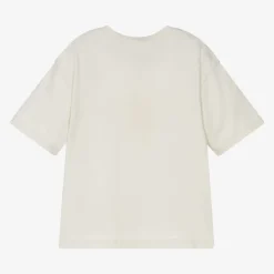 MARC JACOBS Tops|Tops*Light Beige Organic Cotton T-Shirt