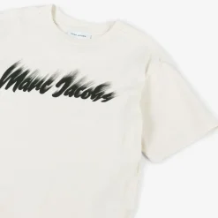 MARC JACOBS Tops|Tops*Light Beige Organic Cotton T-Shirt