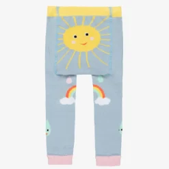 Powell Craft Leggings*Light Blue Cotton Leggings