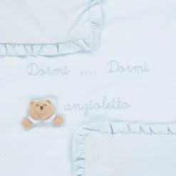 Nanán Blankets & Shawls*Light Blue Padded Blanket (85cm)