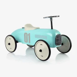 Vilac Gifts*Light Blue Ride-On Vintage Car (76cm)