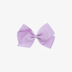 Peach Ribbons Hair Accessories*Lilac Bow Hair Clip (12cm)
