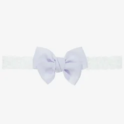 Cute Cute Hair Accessories*Lilac Purple Bow Headband