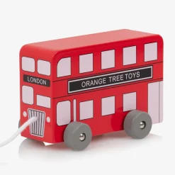 Orange Tree Toys Toys|Toys*London Bus Pull Along Toy (13cm)