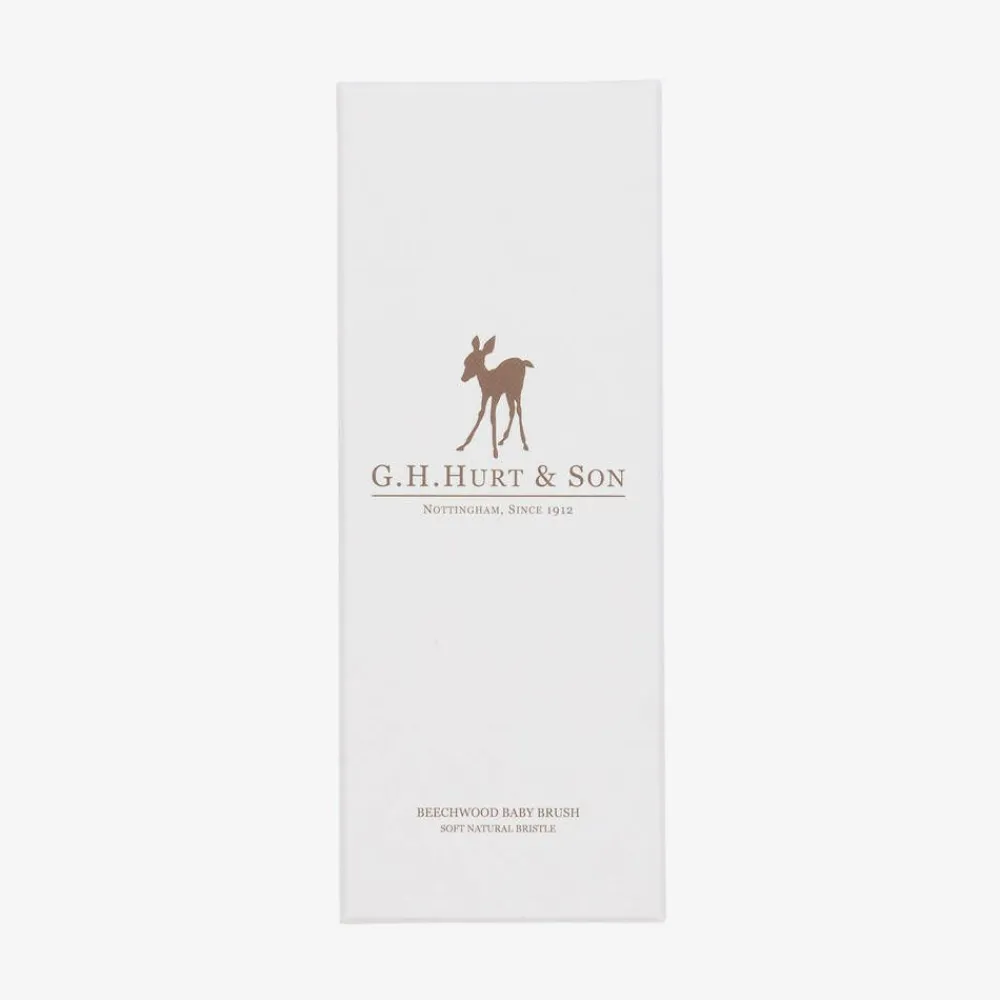 G.H.Hurt amp; Son Hair Accessories*Luxury Wood & Bristle Baby Hairbrush