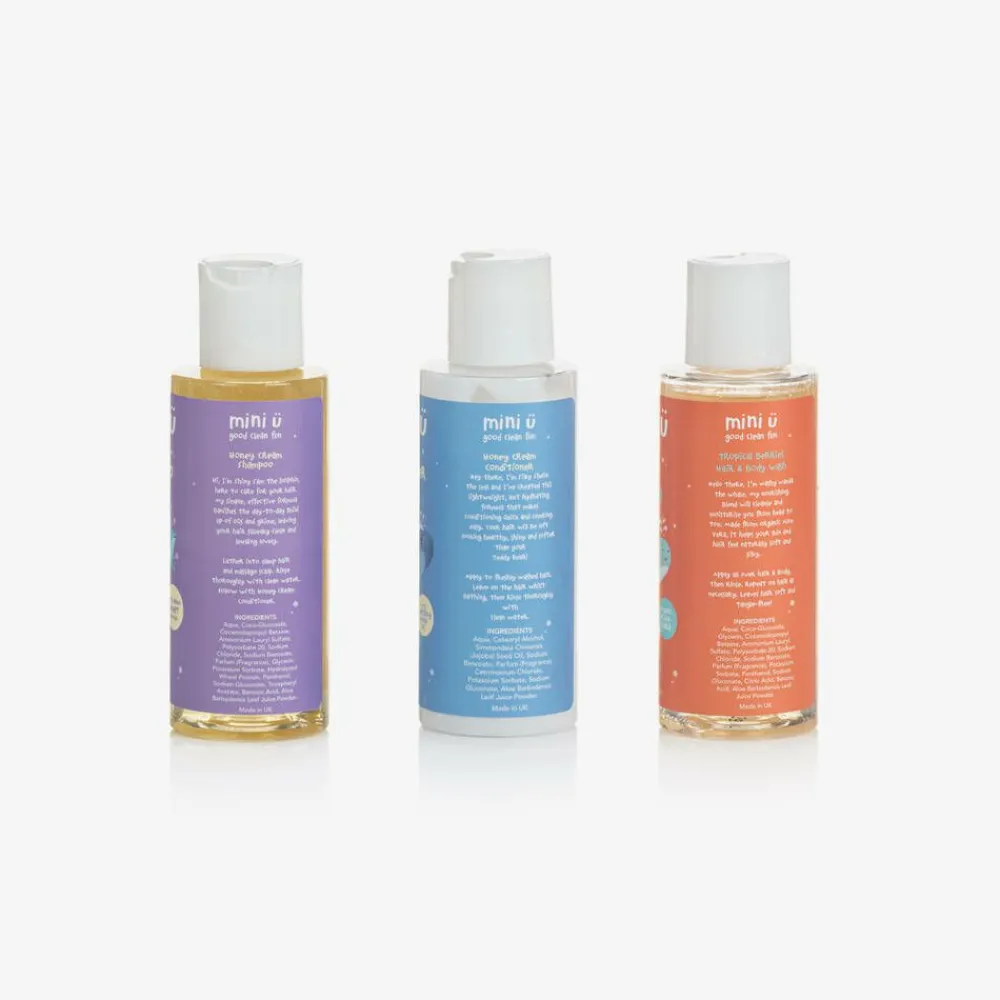 Mini U Toiletries|Toiletries*Miniatures Travel Kit (3 x 100ml)