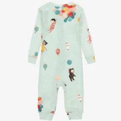 Books to Bed Nightwear*Mint Green Cotton Babysuit & Book Set