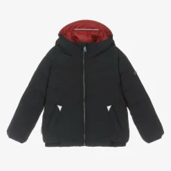 Töastie Coats & Jackets|Coats & Jackets*Navy Blue & Red Reversible Puffer Jacket