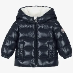 Moncler Enfant Coats & Jackets|Coats & Jackets*Navy Blue Anand Down Padded Puffer Coat