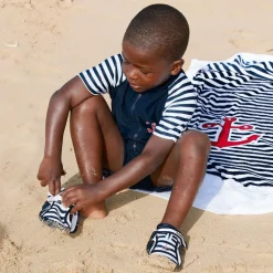 Playshoes Swimwear|Swimwear*Navy Blue Anchor Sun Suit (UPF50+)