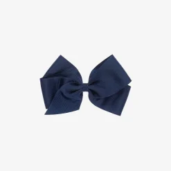 Peach Ribbons Hair Accessories*Navy Blue Bow Hair Clip (12cm)