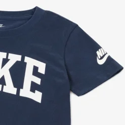Nike Tops|Tops*Navy Blue Cotton T-Shirt
