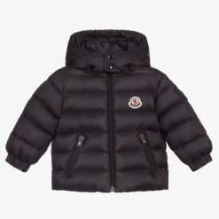 Moncler Enfant Coats & Jackets|Coats & Jackets*Navy Blue Down Padded Jacket