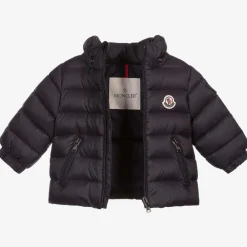 Moncler Enfant Coats & Jackets|Coats & Jackets*Navy Blue Down Padded Jacket