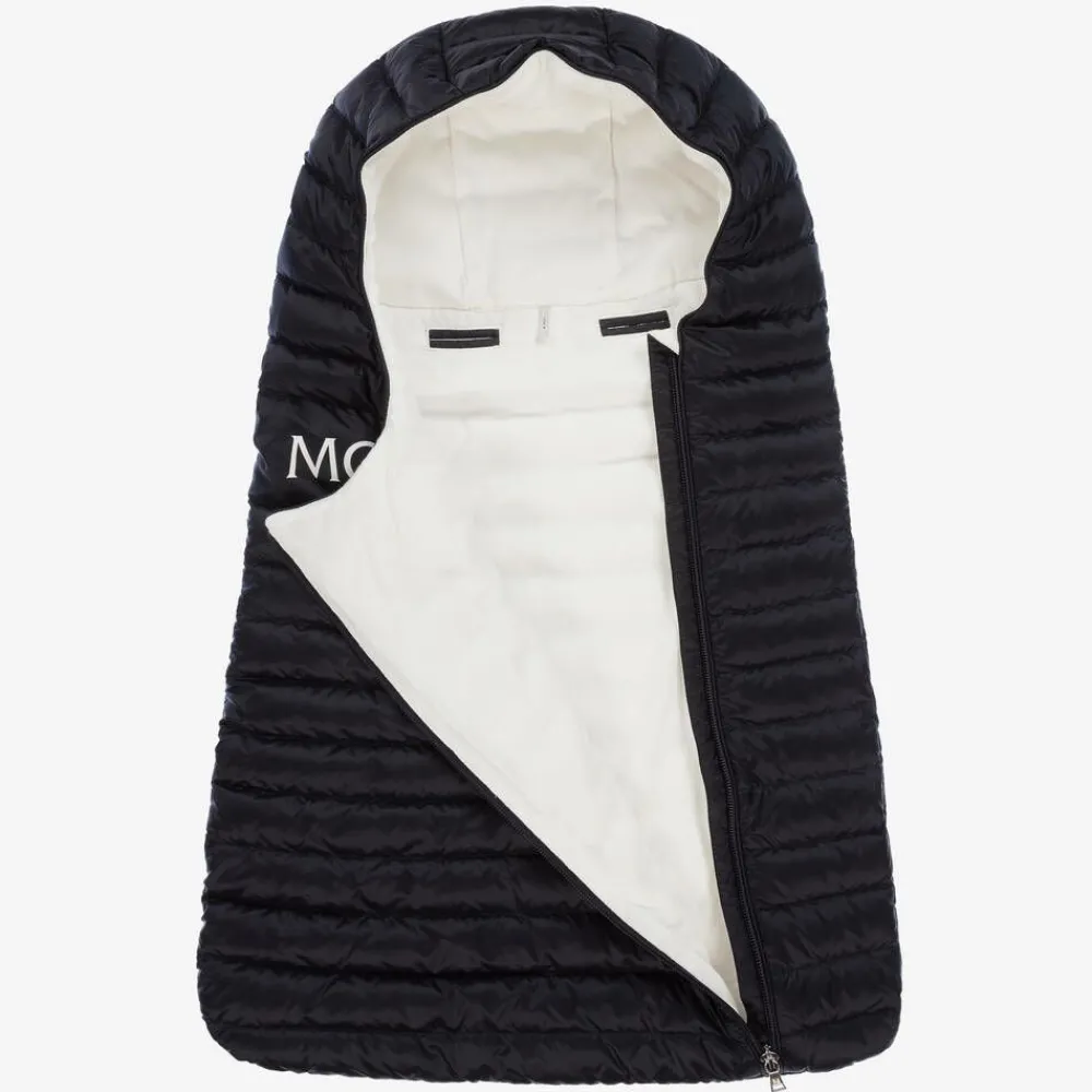 Moncler Enfant Gifts*Navy Blue Down Padded Nest (68cm)