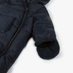 Tommy Hilfiger Snowwear|Snowwear*Navy Blue Hooded Baby Snowsuit