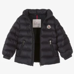 Moncler Enfant Coats & Jackets*Navy Blue Jules Down Puffer Jacket