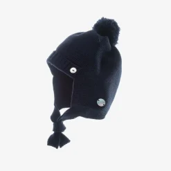 Artesanía Granlei Coats & Jackets*Navy Blue Knitted Pram Coat Set