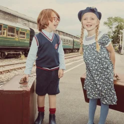 Bobux Kid + Boots|Boots*Navy Blue Leather Ankle Boots