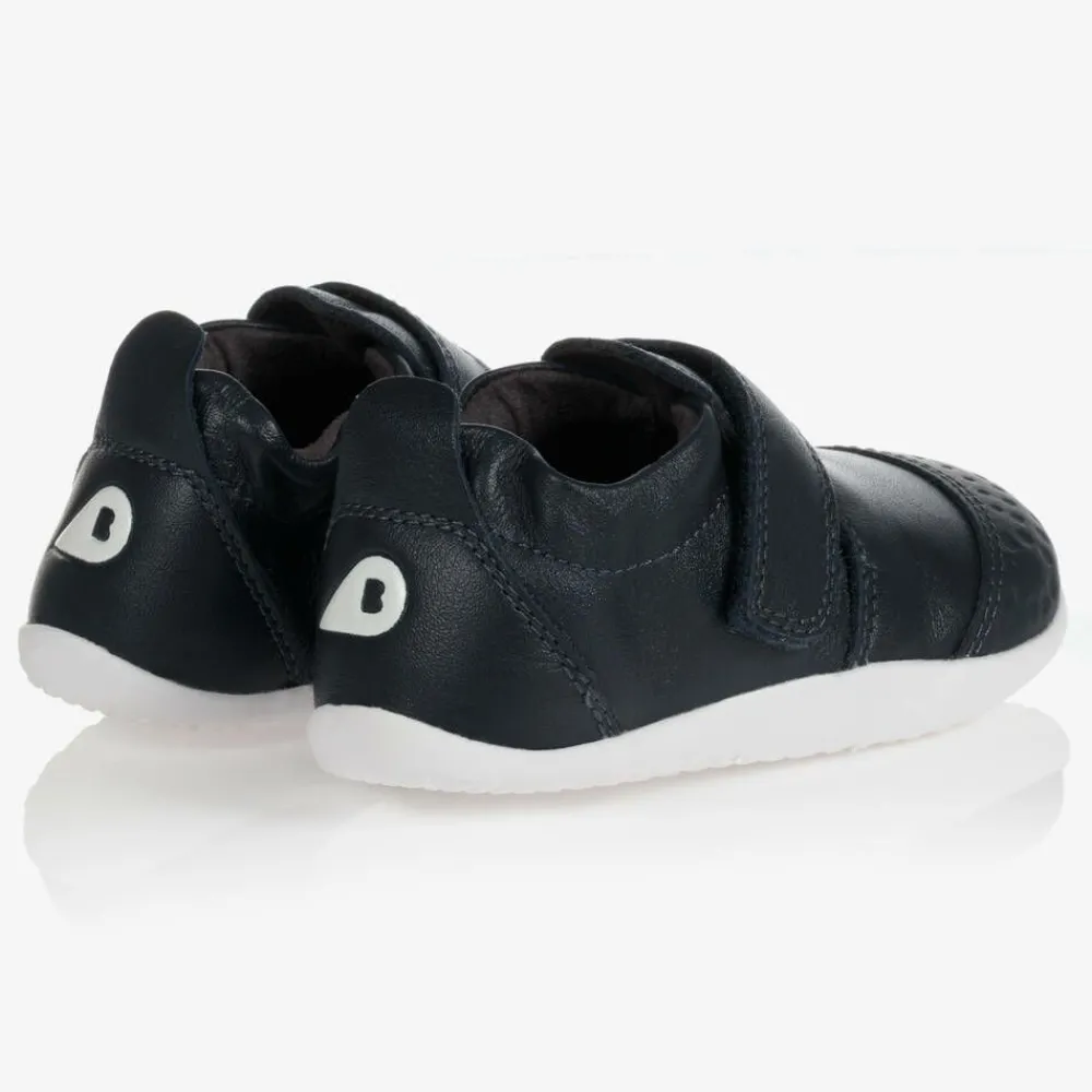 Bobux Xplorer First Walkers|First Walkers*Navy Blue Leather Baby Trainers