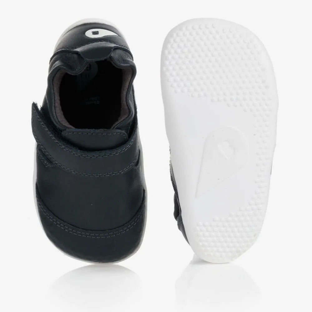 Bobux Xplorer First Walkers|First Walkers*Navy Blue Leather Baby Trainers