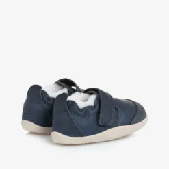 Bobux Step Up First Walkers|First Walkers*Navy Blue Leather First Walker Shoes