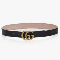Gucci Clothing Accessories|Clothing Accessories*Navy Blue Leather GG Belt